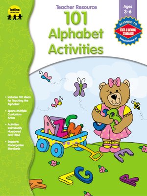 cover image of 101 Alphabet Activities